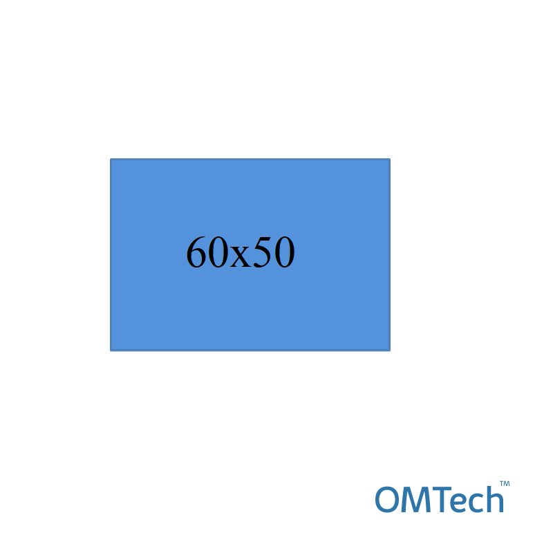 Покриття операційне OMTech™ 60см х 50см (ламінований спанбонд - 45 г/м2), стерильне